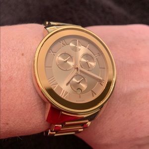 Movado Bold ladies Rose Gold Chronograph watch